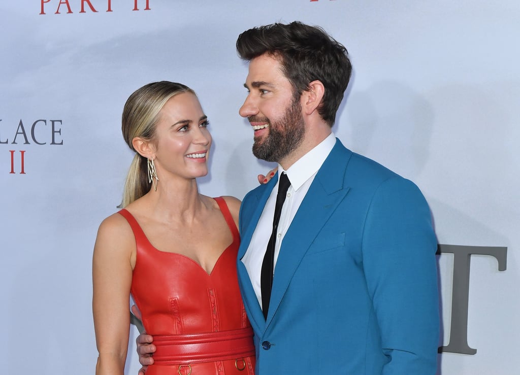 Emily Blunt and John Krasinski at A Quiet Place 2 Premiere