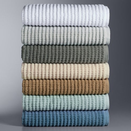 textured towels