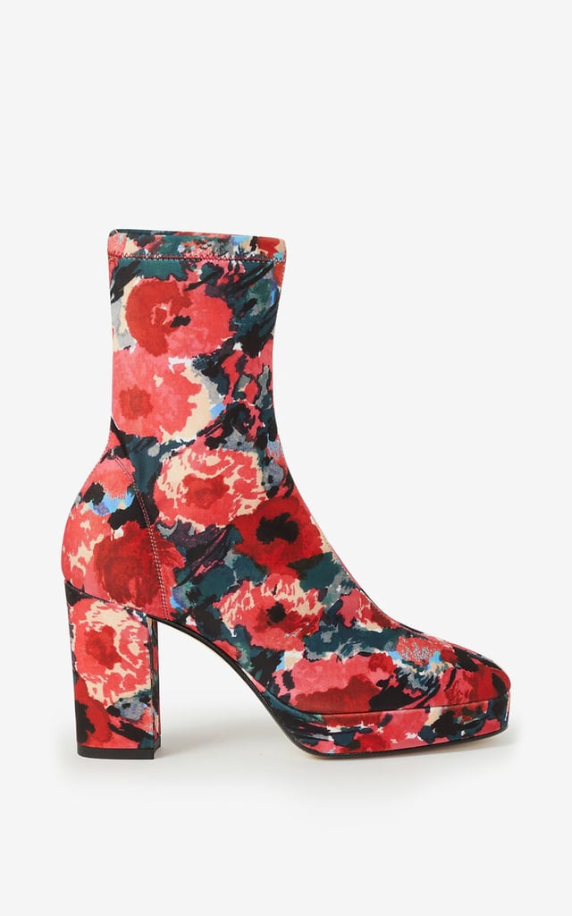 Kenzo Glove Watercolors Platform Ankle Boots