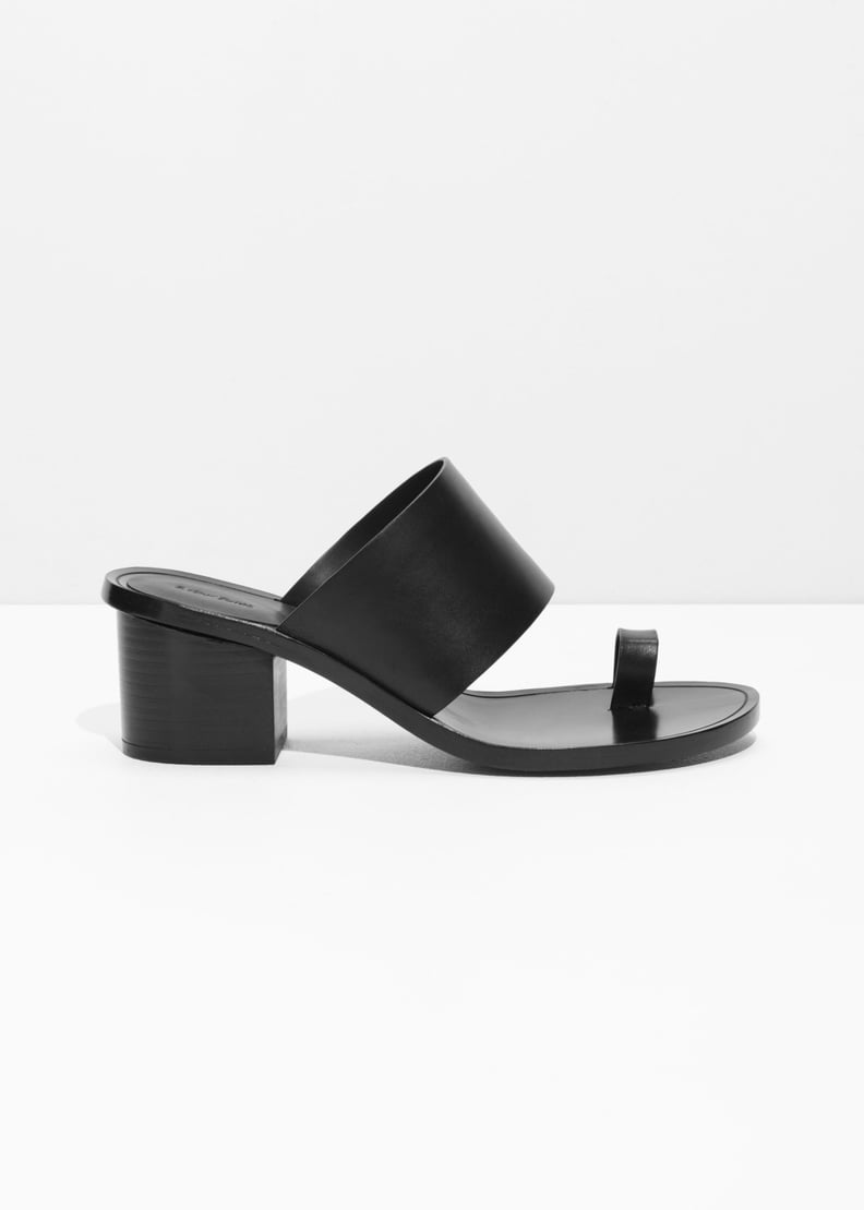 & Other Stories Toe Slide Sandal