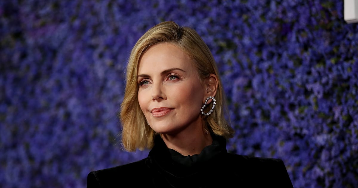 Charlize Theron Reveals an Edgy Brunette Mixie Haircut