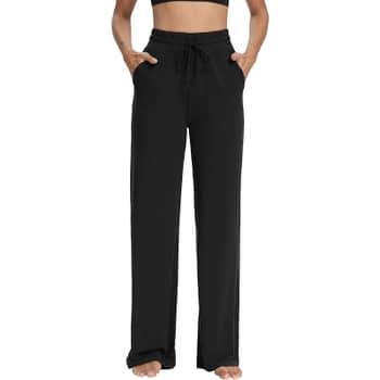  Sarin Mathews Womens Capri Yoga Pants Loose Comfy