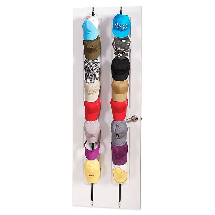 For Hats: Over-the-Door Cap Rack Set