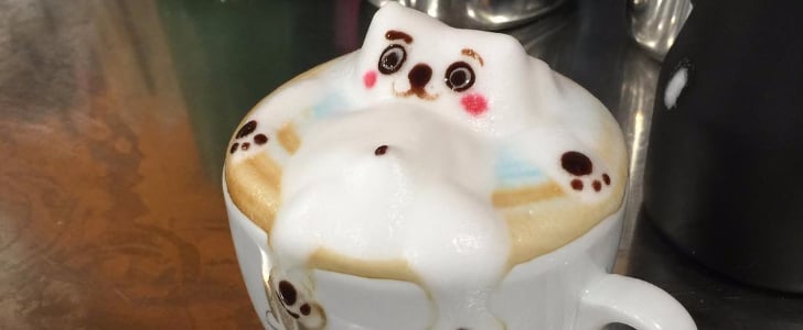 Animal Latte Art