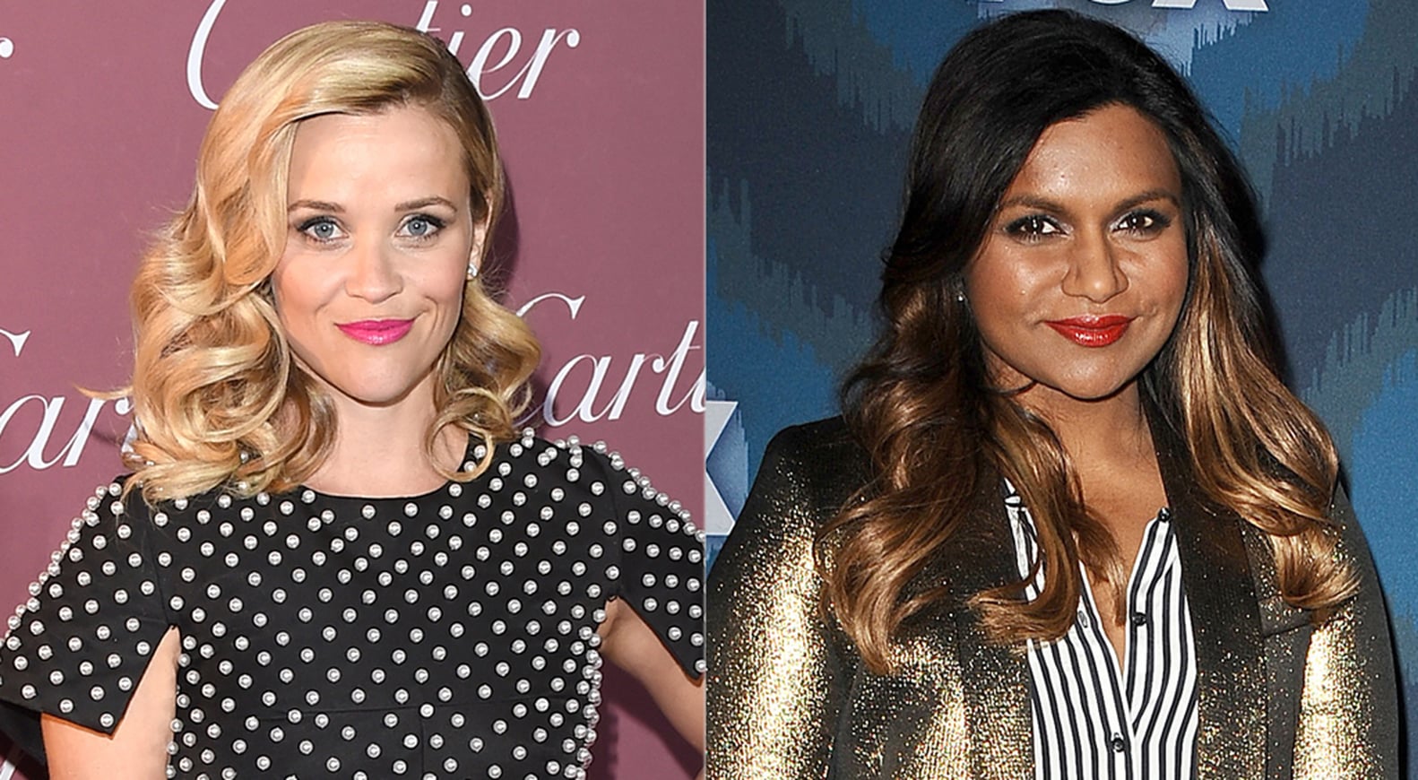 Mindy Kaling Gives Reese Witherspoon a Wreath For Oscar Nod PS Celebrity(02)