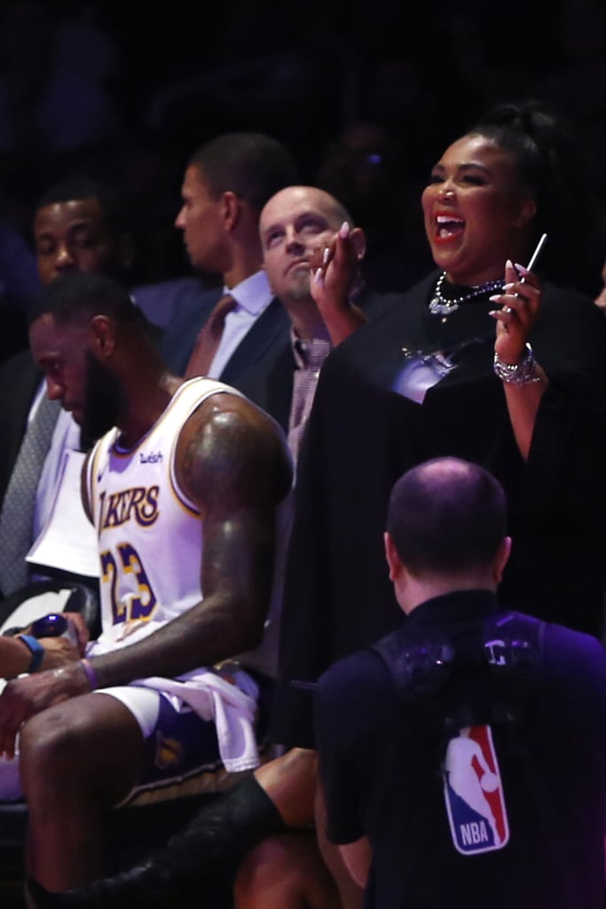 See Lizzo Twerk Courtside at the LA Lakers Game