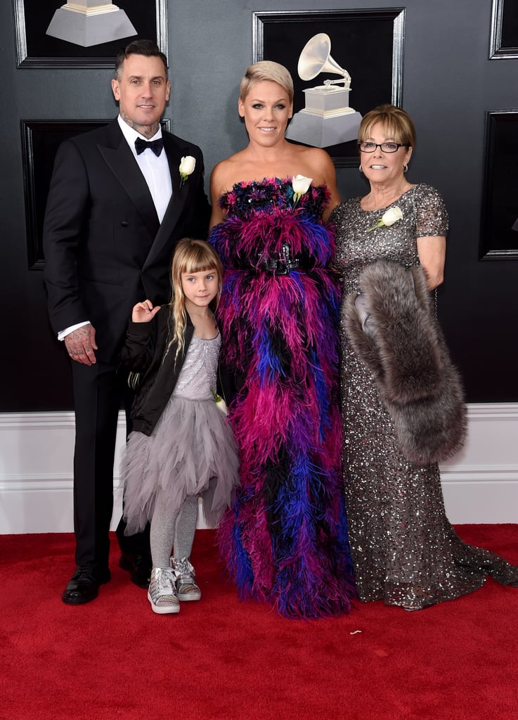 Pink and Willow Hart at 2018 Grammys