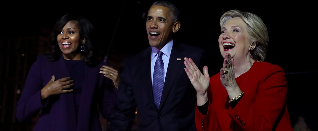 Obamas Campaign For Hillary Clinton in Philadelphia | Photos
