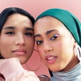 头巾的穆斯林妇女,他们的关系是一个反复的谈话