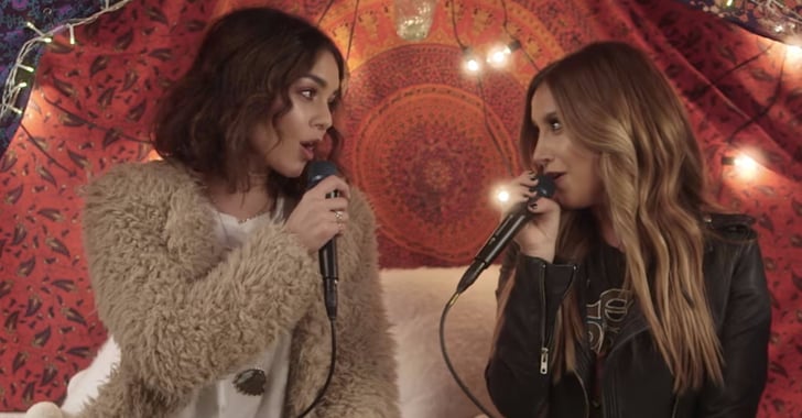 Vanessa Hudgens And Ashley Tisdale Singing Ex S Oh S Popsugar Vanessa Hudgens And Ashley Tisdale Singing Ex S Oh S Popsugar