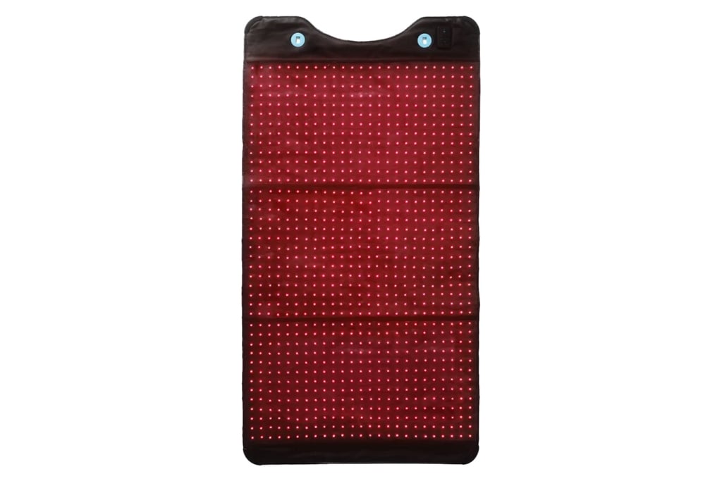 Higher Dose Full Body Red Light Mat ($1,199)
If you have a friend or loved one on their wellness journey like I do, the Higher Dose Full Body Red Light Mat is the perfect pick. The mat itself is flexible, so it can be draped over your body, you can lie on top of it, or even hang it on your wall. Plus, the benefits of red light are numerous, and trust me when I say nothing will up your wellness game quite like this product.