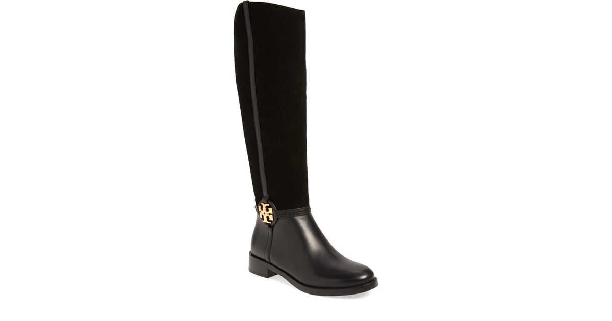Tory Burch Miller Knee-High Boots | 31 Popular Designer Pieces So Marked  Down, the Price Tags Will Shock You | POPSUGAR Fashion Photo 23
