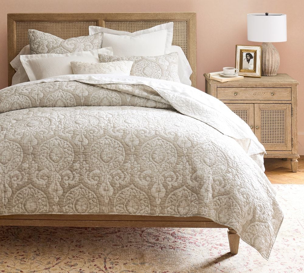 Pottery Barn x Deepika Padukone Handcrafted Quilt & Shams