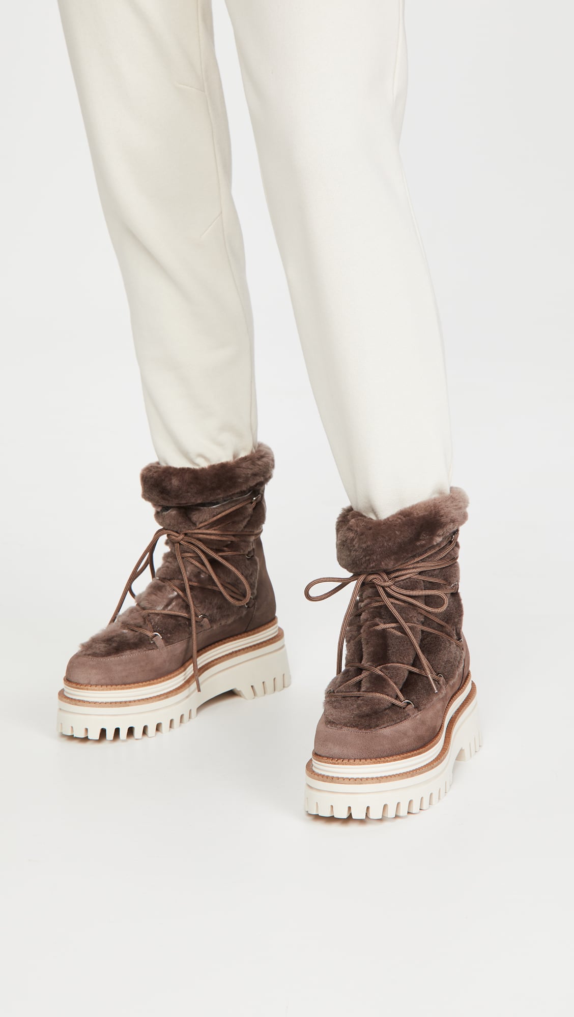 shearling sorel boots