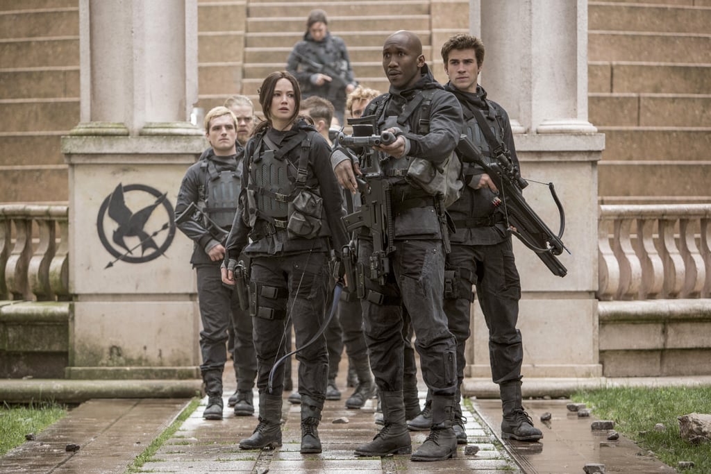 She's brought along her gang.