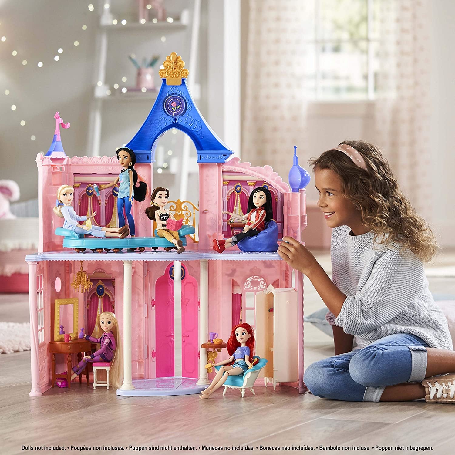 disney princess barbie house