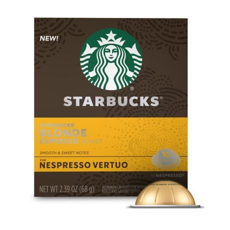 Starbucks by Nespresso VertuoLine Blonde Espresso Capsules