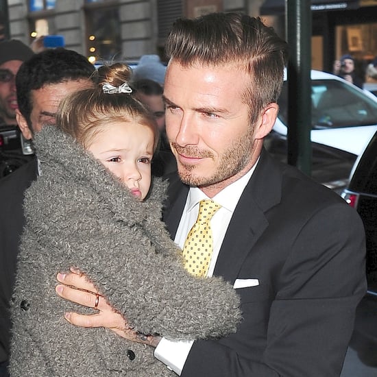 Victoria and David Beckham at New York Fashion Week 2014