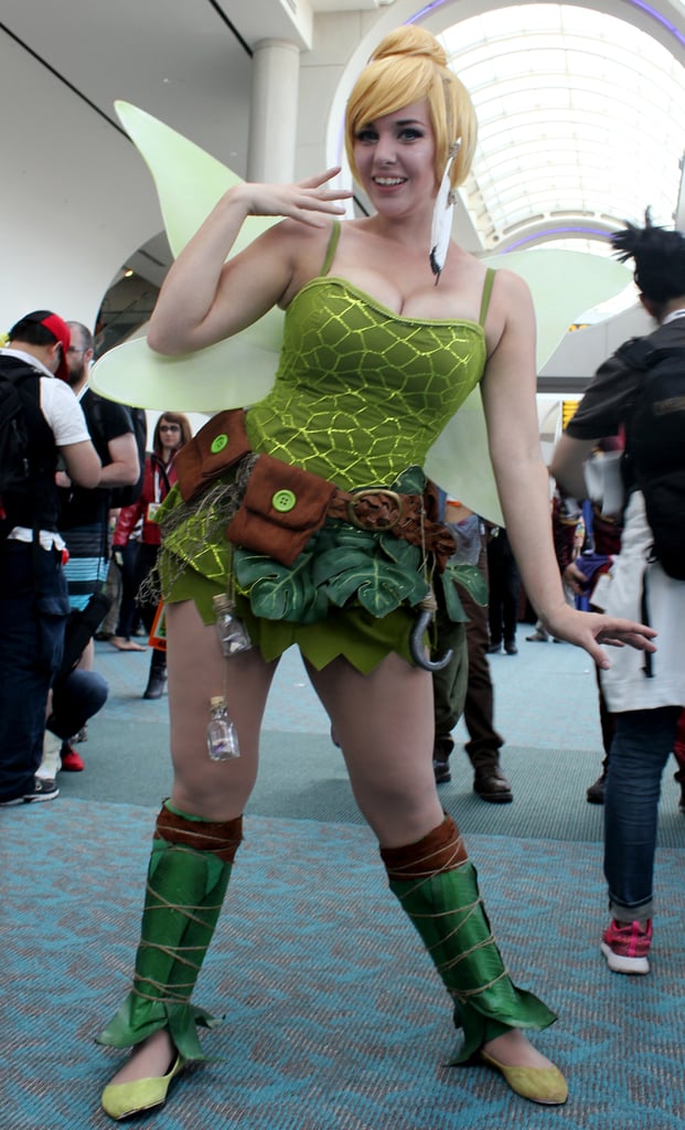 black tinkerbell cosplay