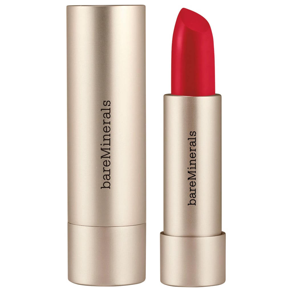 Best Red Lipstick: BareMinerals Mineralist Hydra-Smoothing Lipstick in Courage