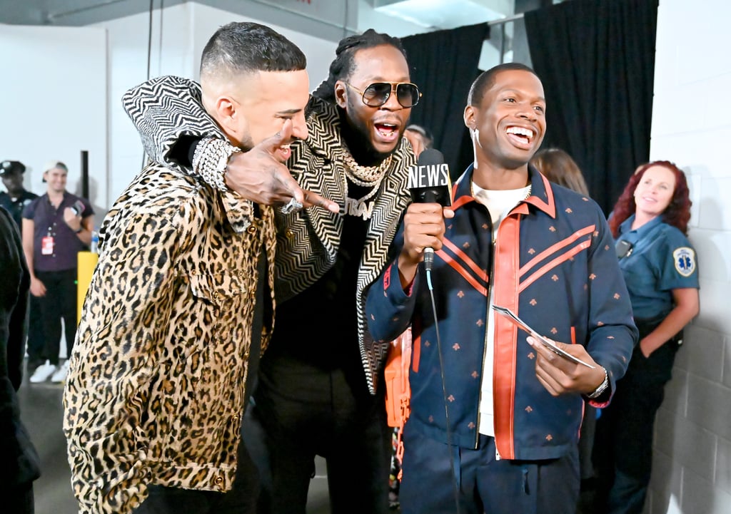 French Montana, 2 Chainz, and B. Dot Miller at the 2019 MTV VMAs