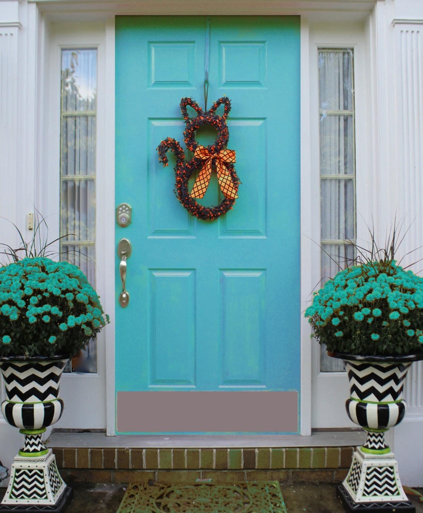 Halloween Cat Wreath