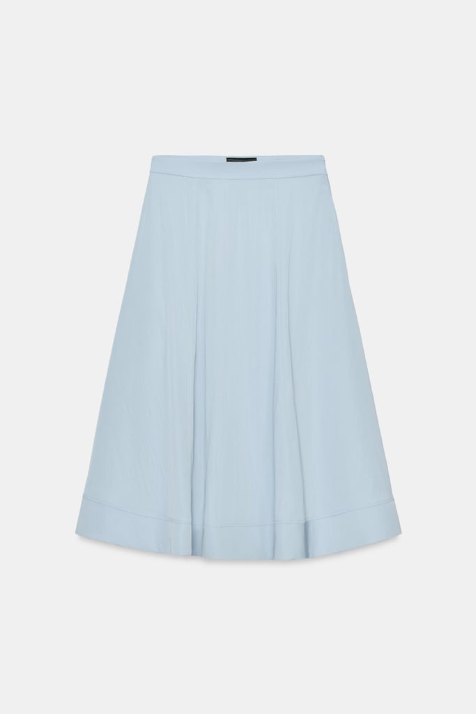 Zara's ZW Collection Cape Midi Skirt