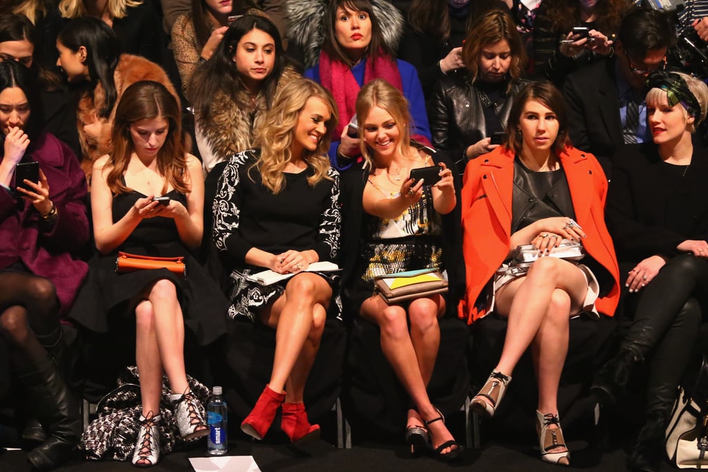 Rebecca Minkoff's front row featured a star-studded lineup.