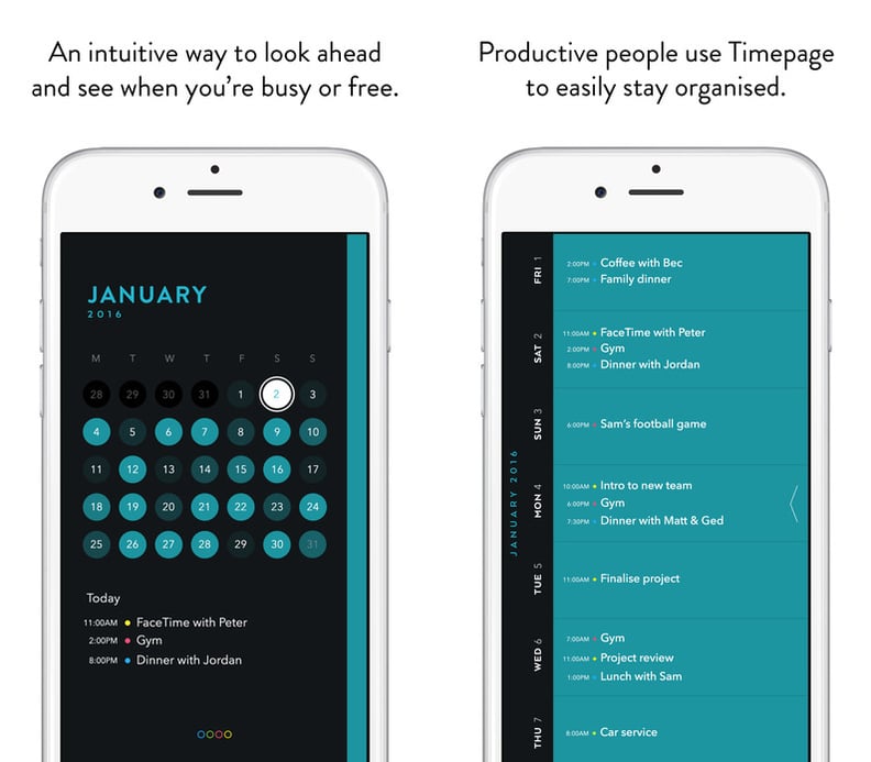 Timepage by Moleskine