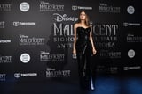 Black, Strapless, Sexy: Angelina Jolie Just Wore the Most Angelina Jolie Dress Ever