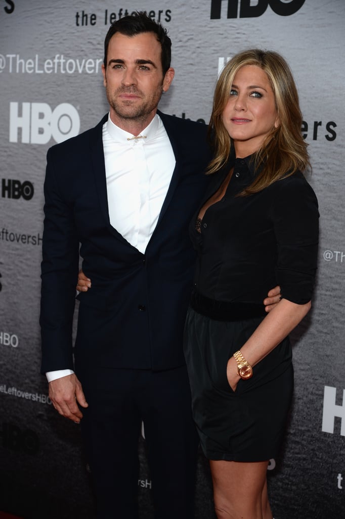 Justin Theroux and Jennifer Aniston The Leftovers Premiere