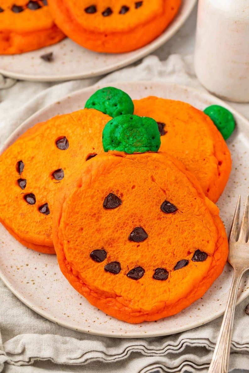 Jack-o'-Lantern Pancakes