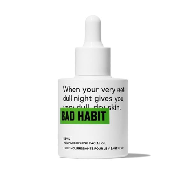 Bad Habit Dewd Hemp Nourishing Facial Oil