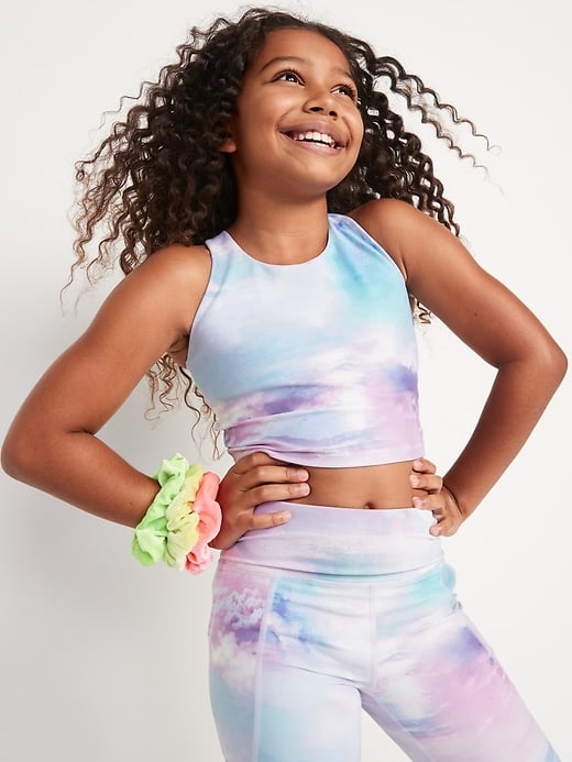Old Navy PowerSoft Longline Sports Bra for Girls