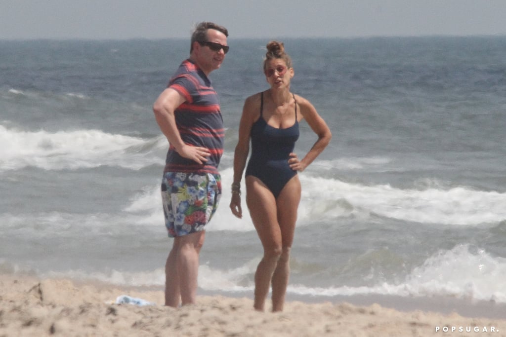 Sarah Jessica Parker in a Swimsuit in Montauk | Pictures