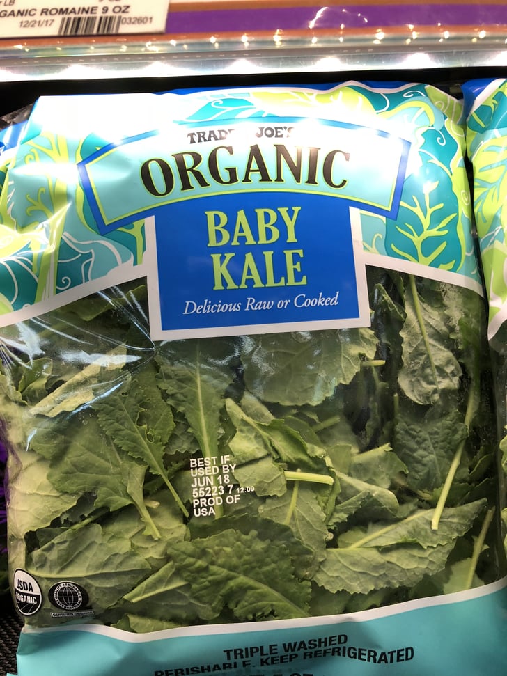 Organic Baby Kale Trader Joe's Meal Prep Products POPSUGAR Fitness