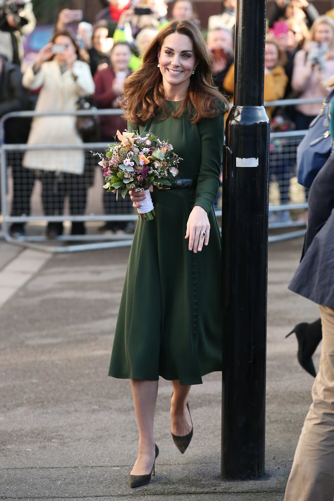 Kate Middleton's Green Beulah London Dress January 2019 | POPSUGAR ...