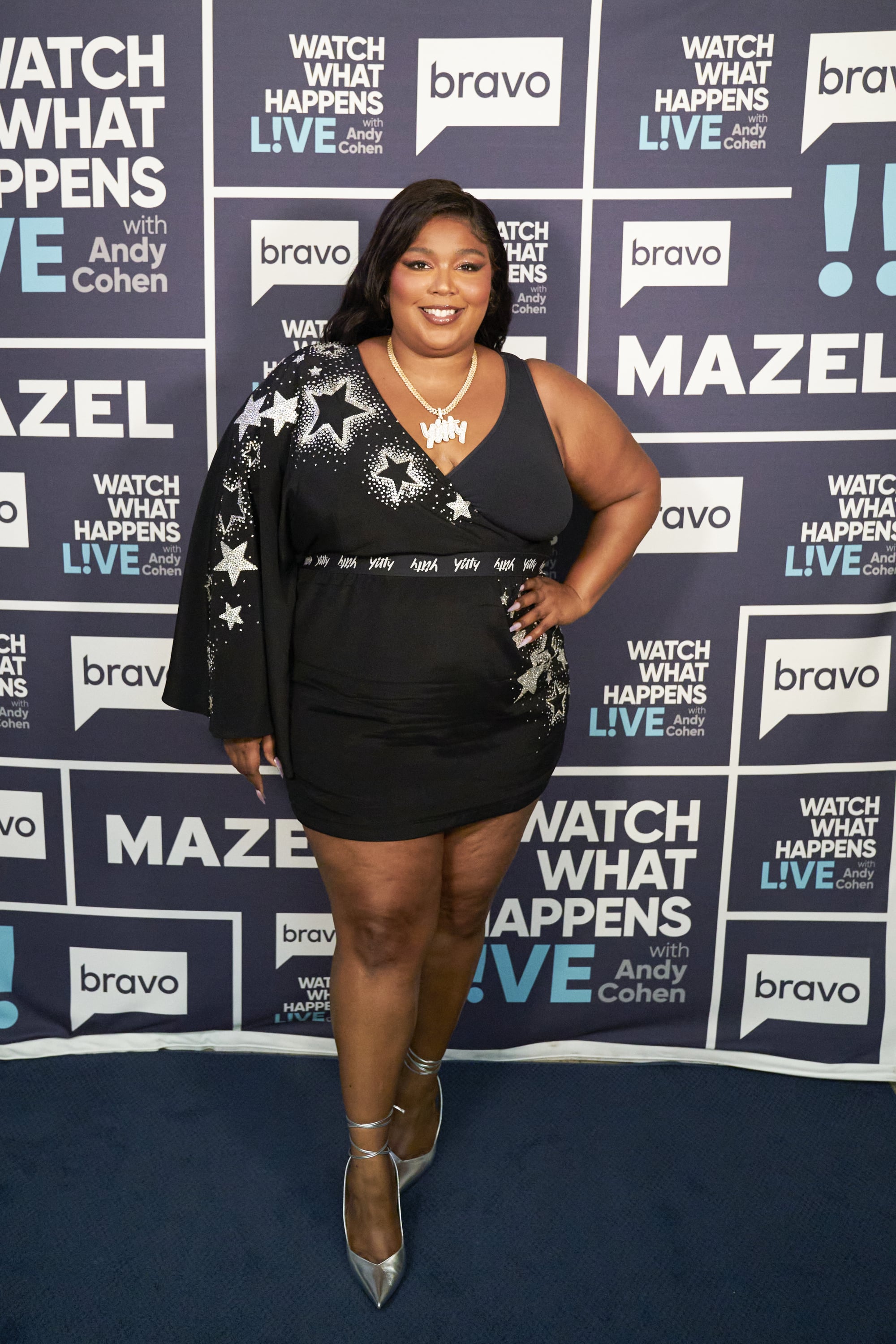 WATCH WHAT HAPPENS LIVE WITH ANDY COHEN -- Episode 19118 -- Pictured: Lizzo -- (Photo by: Michael Greenberg/Bravo via Getty Images)