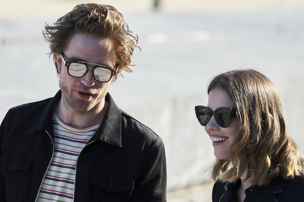 Robert Pattinson and Mia Goth at San Sebastian Film Festival