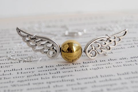 Golden Snitch Necklace ($29-$31)
