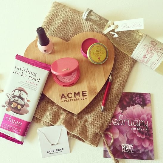 Love this February reveal shot and shared by subscriber @sarah_arseno #february #musthavebox #regram #subscriptionbox