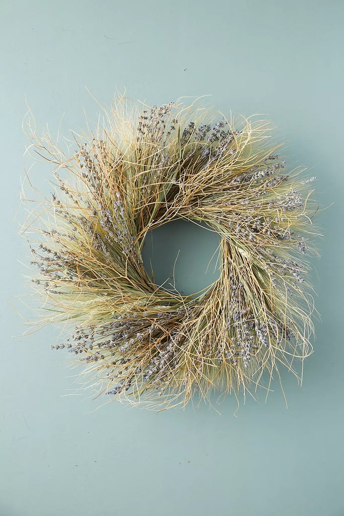 A Lavender Wreath: Preserved Lavender Tumbleweed Wreath