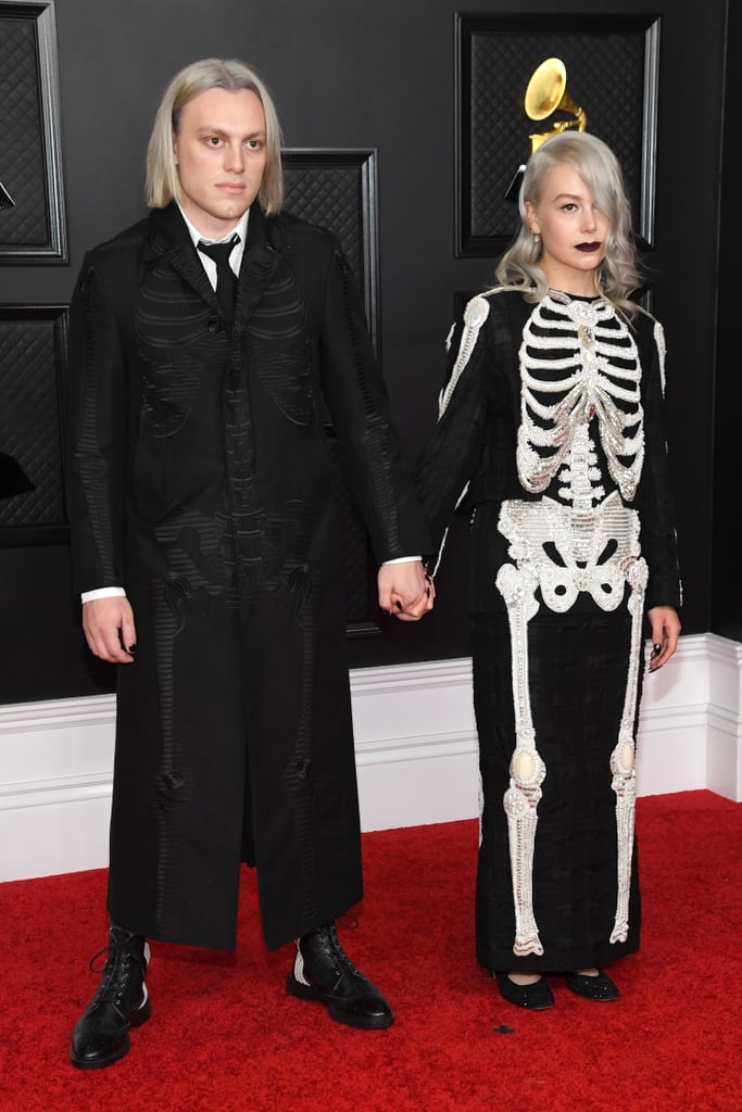 Phoebe Bridgers Wears Thom Browne Skeleton Dress to Grammys