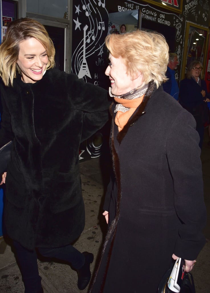 Sarah Paulson Holland Taylor Date Night December 2015