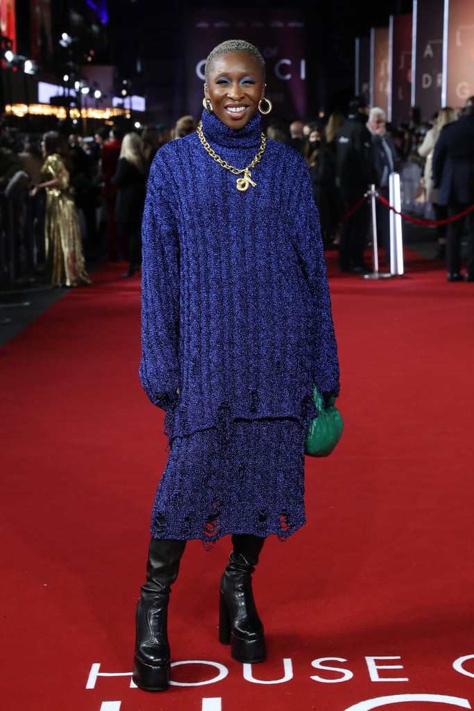 Cynthia Erivo Styled Herself For the House of Gucci Premiere