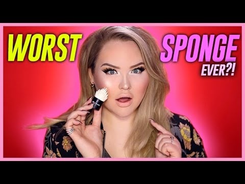 WORST MAKEUP SPONGE EVER?! Trying The TULIP Kabuki Sponge!