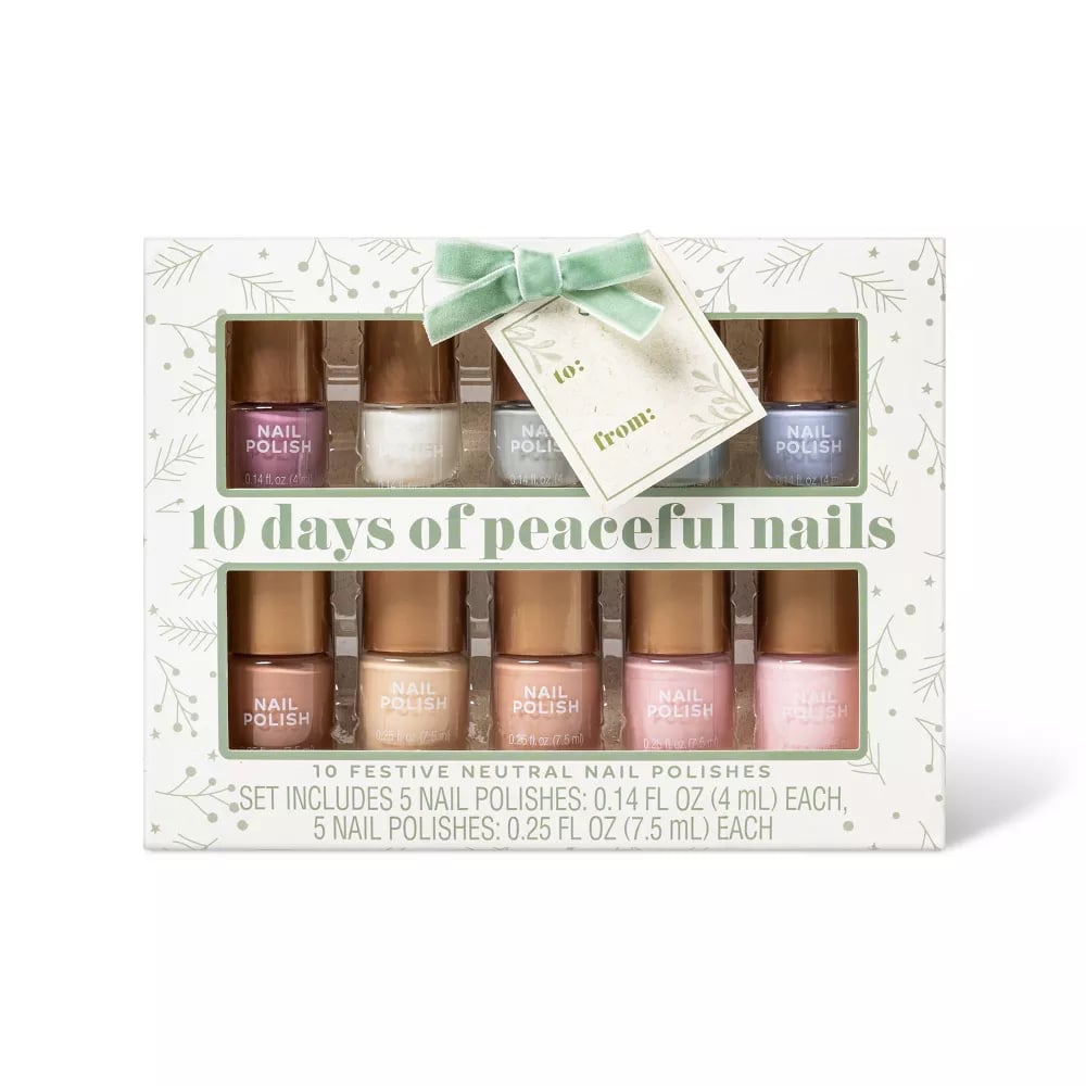 For the DIY Manicurist: 10 Days of Peaceful Nails Nail Polish Set