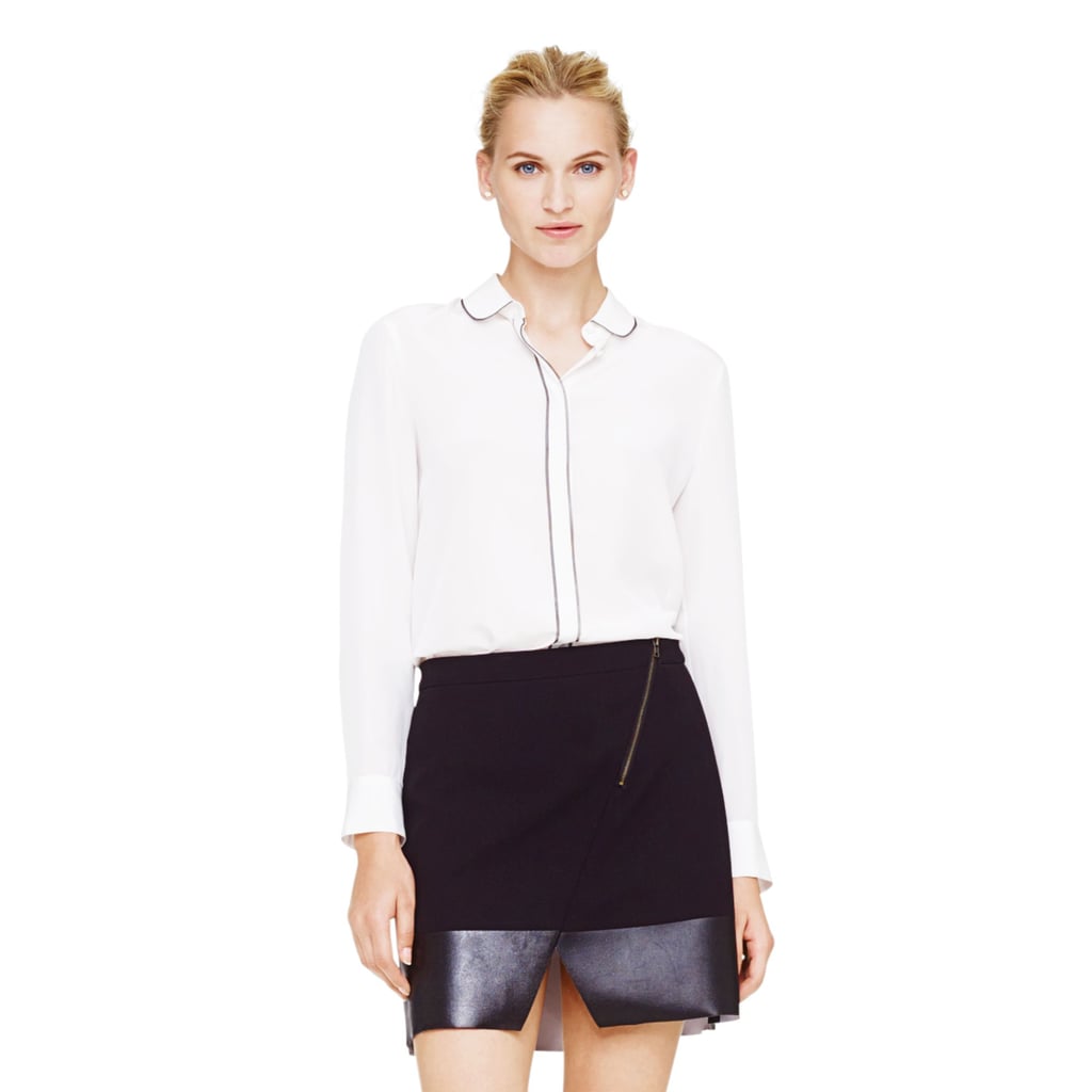 Club Monaco Solid Silk Shirt ($140)