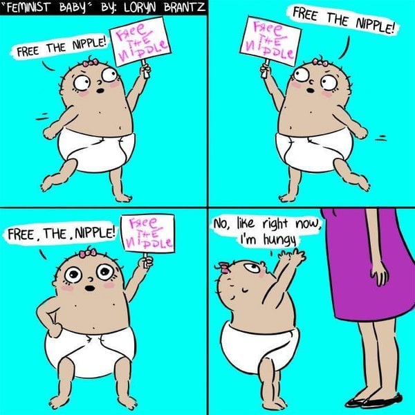 Feminist Baby Comics