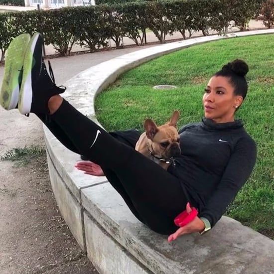 Jeanette Jenkins's Instagram Workout With Her Puppy